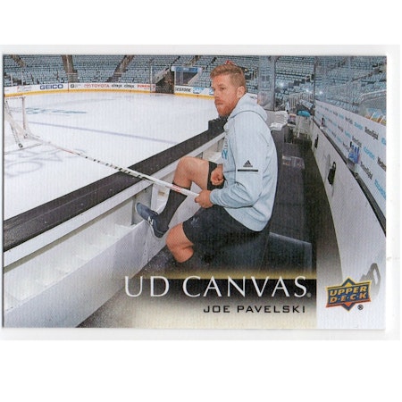 2018-19 Upper Deck Canvas #C66 Joe Pavelski (10-X196-NHLSTARS)