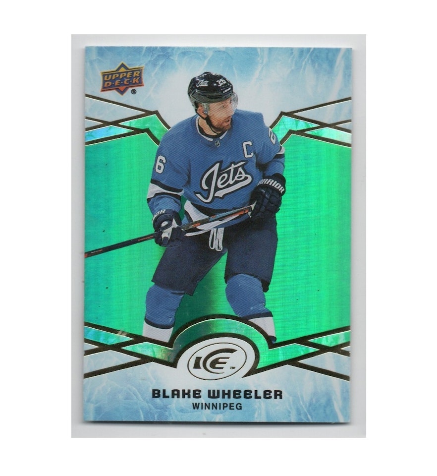 2018-19 Upper Deck Ice Green #8 Blake Wheeler (12-X25-NHLJETS)