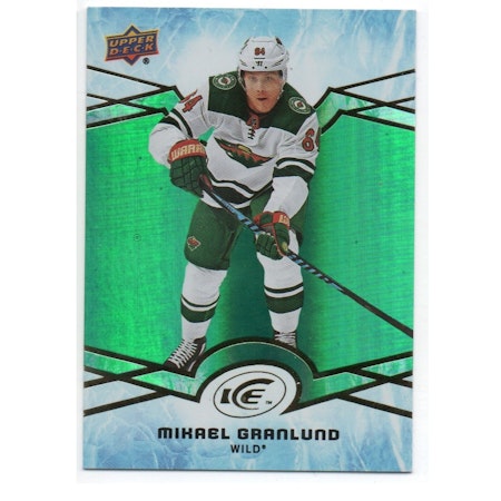 2018-19 Upper Deck Ice Green #42 Mikael Granlund (10-X69-NHLWILD)