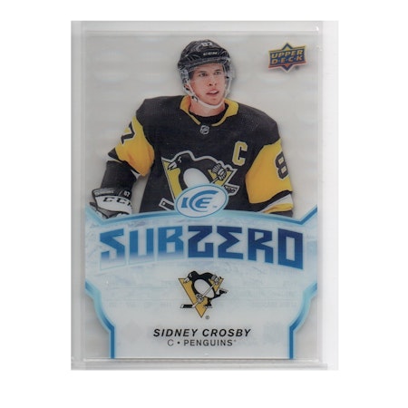 2018-19 Upper Deck Ice Sub Zero #SZ5 Sidney Crosby (60-X18-PENGUINS)