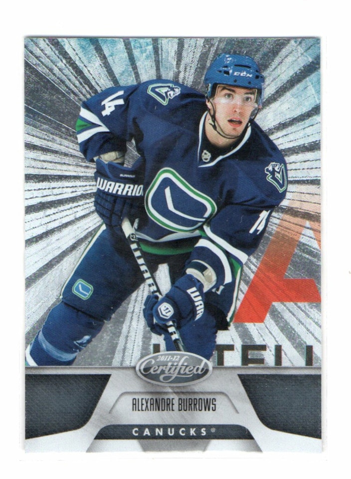 2011-12 Certified Totally Silver #64 Alexandre Burrows (10-X331-CANUCKS)