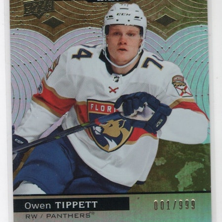 2017-18 Upper Deck Trilogy #69 Owen Tippett RC (50-X329-NHLPANTHERS)