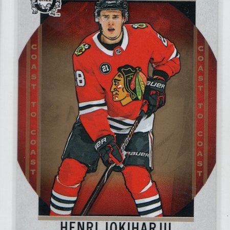 2018-19 O-Pee-Chee Coast to Coast #171 Henri Jokiharju RC (10-X331-BLACKHAWKS)