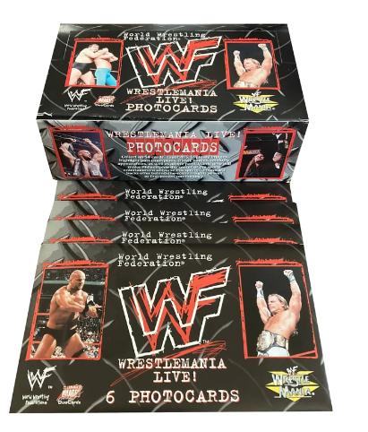 1999 Comic Images WWF Wrestlemania Live (Löspaket)