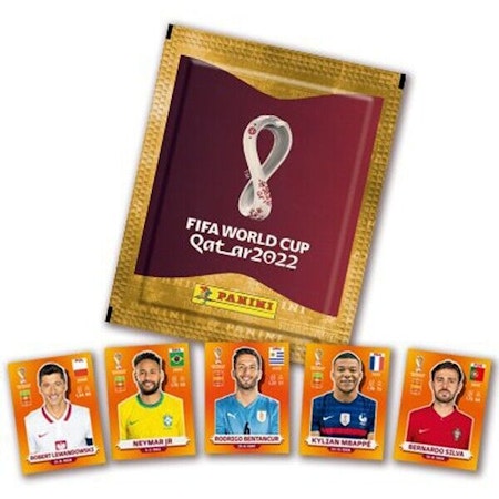2022 Panini Stickers FIFA World Cup Qatar (Löspaket)