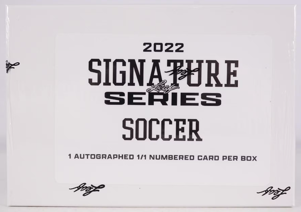 2022 Leaf Signature Series Soccer (Hobby Box)
