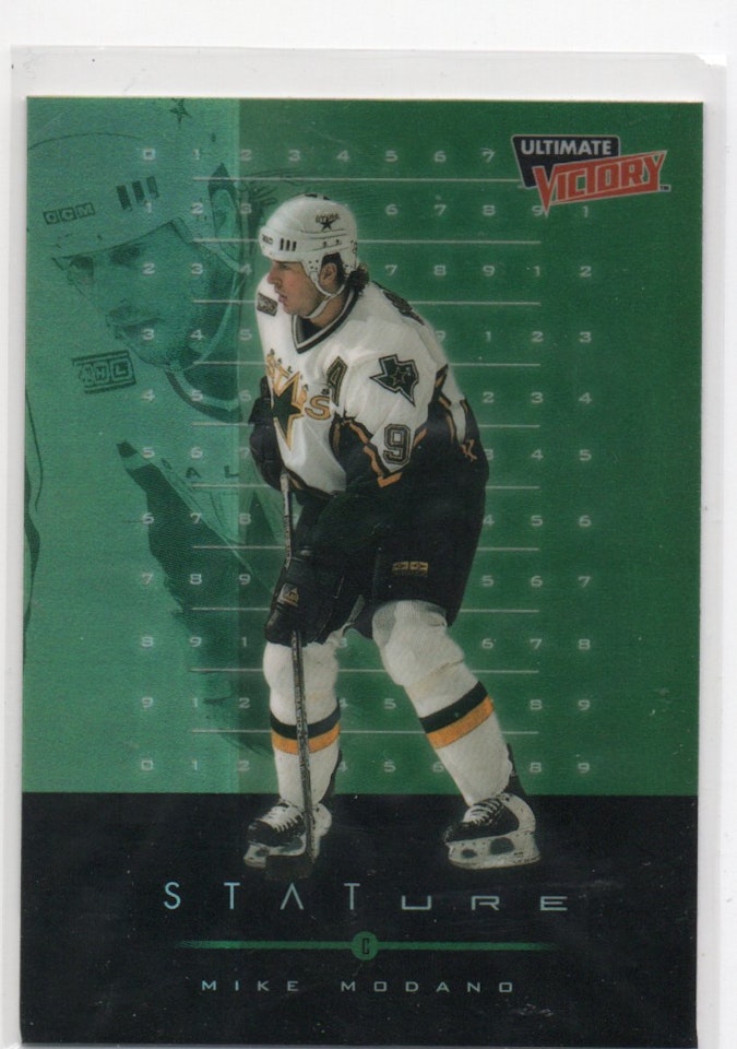 1999-00 Ultimate Victory Stature #S4 Mike Modano (15-X332-NHLSTARS)
