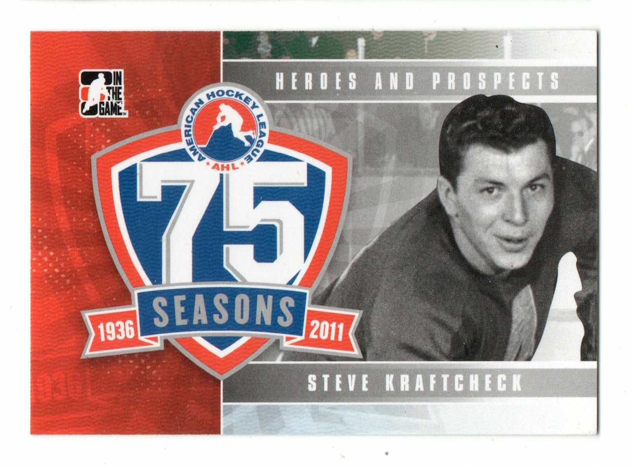 2010-11 ITG Heroes and Prospects AHL 75th Anniversary #AHLA31 Steve Kraftcheck (20-X333-OTHERS)