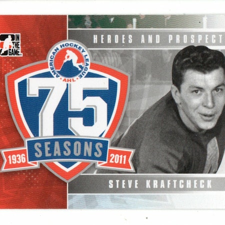 2010-11 ITG Heroes and Prospects AHL 75th Anniversary #AHLA31 Steve Kraftcheck (20-X333-OTHERS)