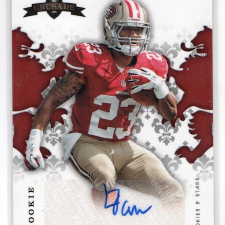 2012 Rookies and Stars Rookie Crusade Autographs Red #17 LaMichael James (50-X330-NFL49ERS)