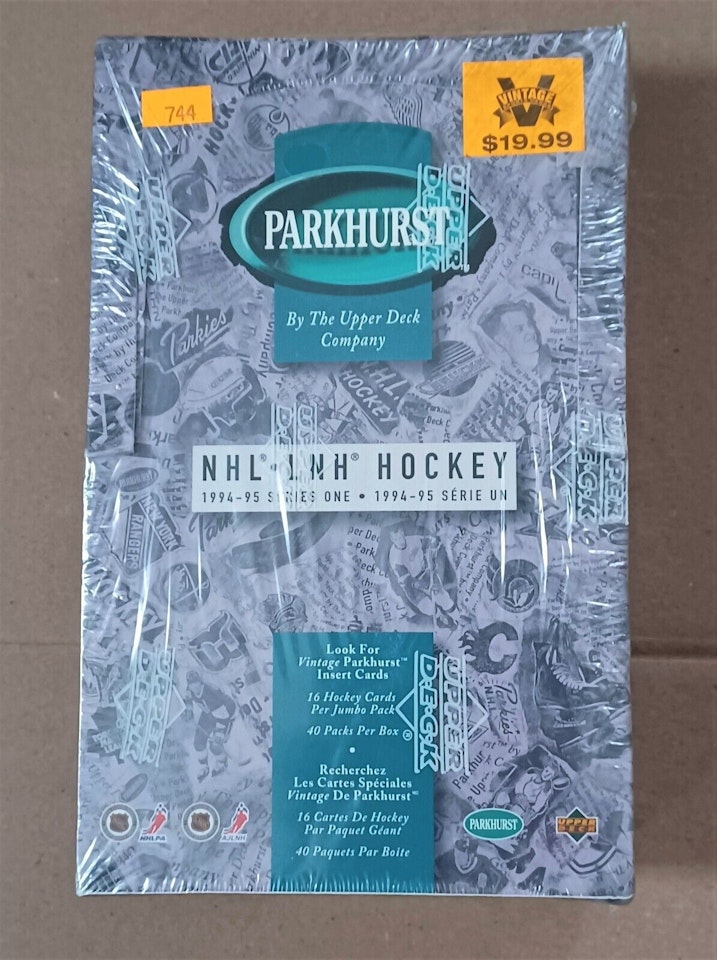 1994-95 Parkhurst Series 1 Canadian (Jumbo Pack Box) **640 kort**