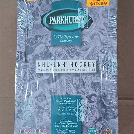 1994-95 Parkhurst Series 1 Canadian (Jumbo Pack Box) **640 kort**