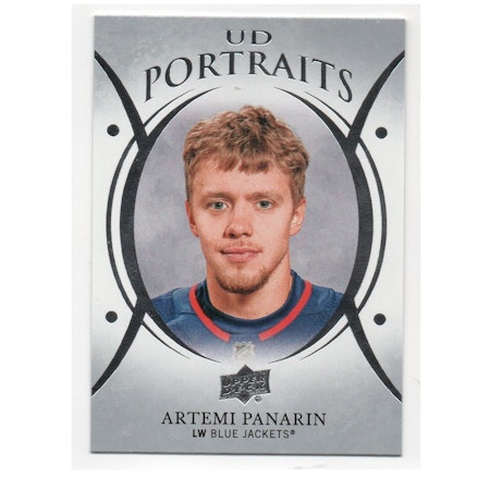 2018-19 Upper Deck UD Portraits #P21 Artemi Panarin (10-X160-BLUEJACKETS)