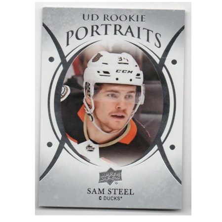 2018-19 Upper Deck UD Portraits #P79 Sam Steel (10-X265-DUCKS)