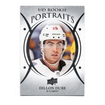 2018-19 Upper Deck UD Portraits #P89 Dillon Dube (10-X267-FLAMES)