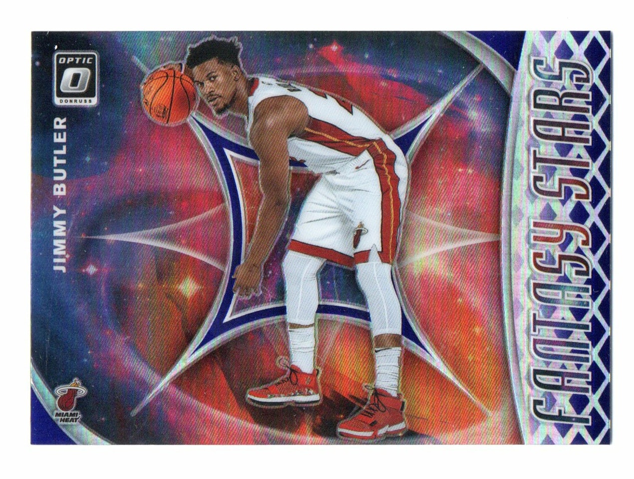 2019-20 Donruss Optic Fantasy Stars Holo #12 Jimmy Butler (20-X342-NBAHEAT)