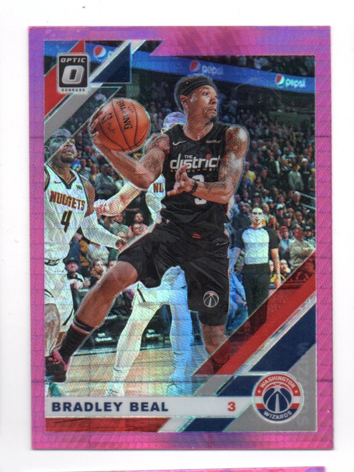 2019-20 Donruss Optic Hyper Pink #109 Bradley Beal (20-X319-NBAWIZARDS)