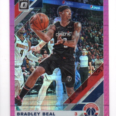 2019-20 Donruss Optic Hyper Pink #109 Bradley Beal (20-X319-NBAWIZARDS)