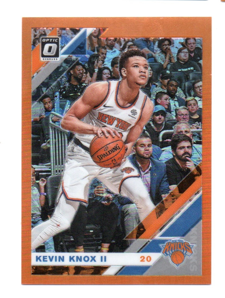 2019-20 Donruss Optic Orange #63 Kevin Knox II (40-X328-NBAKNICKS)