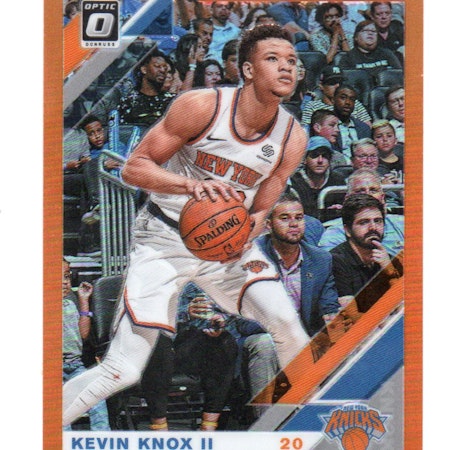 2019-20 Donruss Optic Orange #63 Kevin Knox II (40-X328-NBAKNICKS)