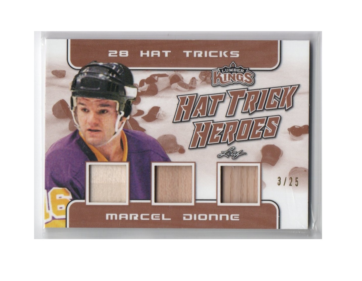 2019-20 Leaf Lumber Kings Hat Trick Heroes #HTH07 Marcel Dionne (250-D1-NHLKINGS)