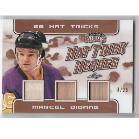 2019-20 Leaf Lumber Kings Hat Trick Heroes #HTH07 Marcel Dionne (250-X281-NHLKINGS)