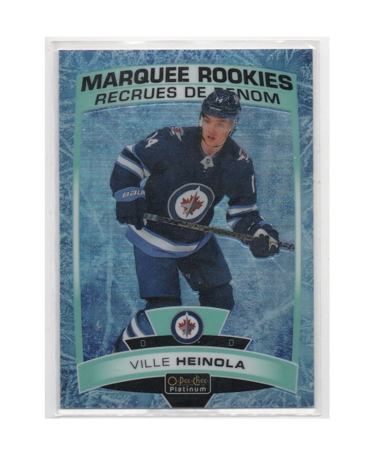 2019-20 O-Pee-Chee Platinum Arctic Freeze #159 Ville Heinola (40-X275-NHLJETS)