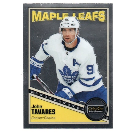 2019-20 O-Pee-Chee Platinum Retro #R13 John Tavares (20-X239-MAPLE LEAFS)