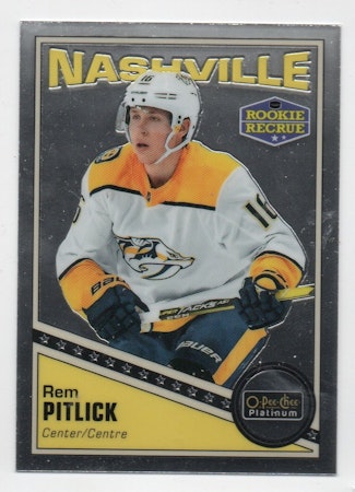 2019-20 O-Pee-Chee Platinum Retro #R53 Rem Pitlick (10-X123-PREDATORS)