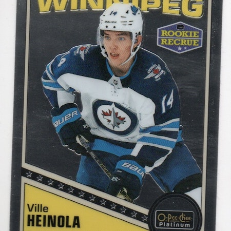 2019-20 O-Pee-Chee Platinum Retro #R97 Ville Heinola (12-X95-NHLJETS)