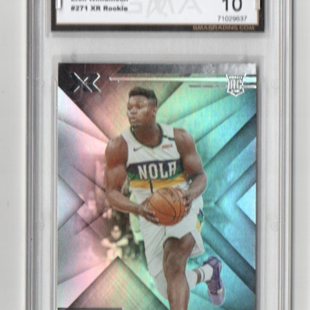 2019-20 Panini Chronicles #271 Zion Williamson XR (300-SLABBED1-NBAPELICANS)