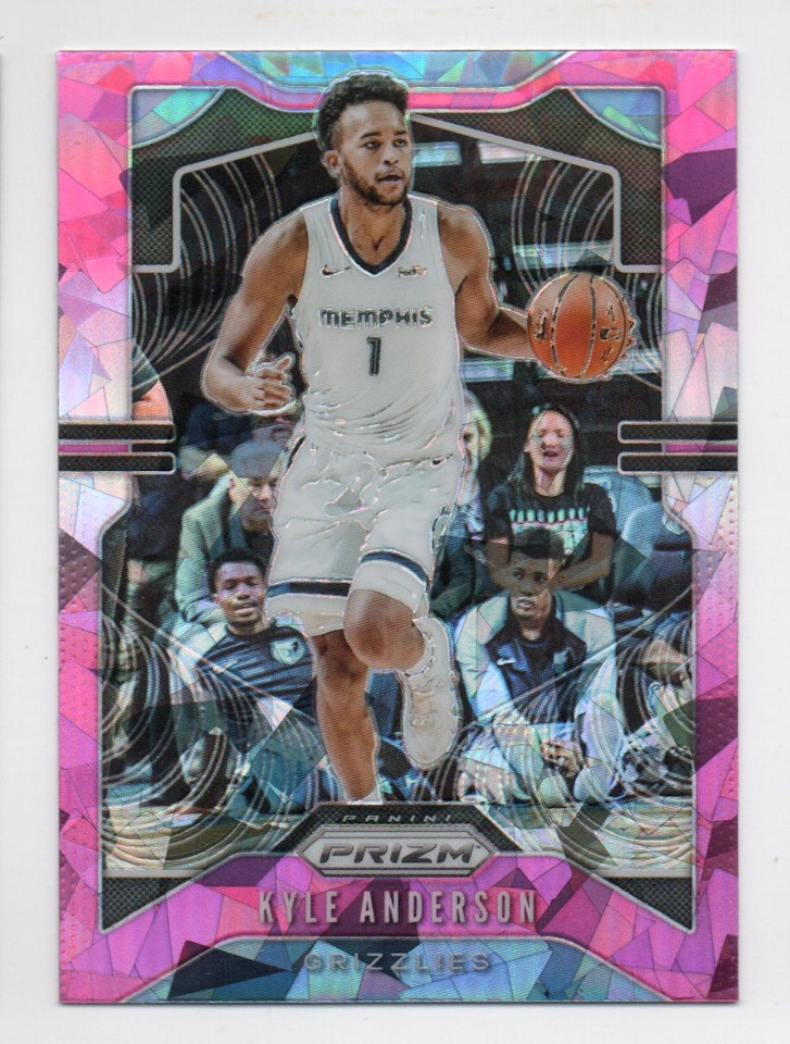 2019-20 Panini Prizm Prizms Pink Ice #142 Kyle Anderson (15-D5-NBAGRIZZLIES)