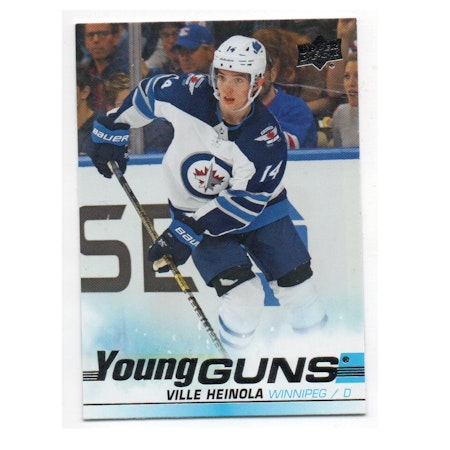 2019-20 Upper Deck #204 Ville Heinola YG RC (40-X207-NHLJETS)