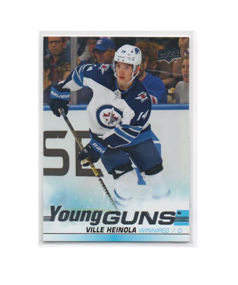 2019-20 Upper Deck #204 Ville Heinola YG RC (40-X211-NHLJETS)