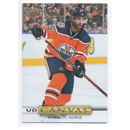 2019-20 Upper Deck Canvas #C86 Darnell Nurse (10-X205-OILERS)