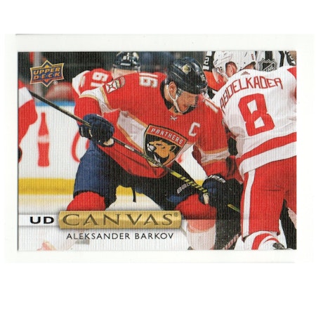 2019-20 Upper Deck Canvas #C140 Aleksander Barkov (10-X239-NHLPANTHERS)
