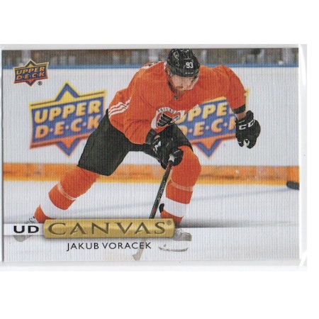 2019-20 Upper Deck Canvas #C154 Jakub Voracek (10-X197-FLYERS)