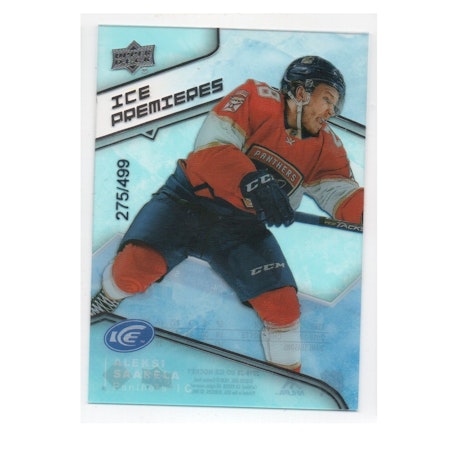 2019-20 Upper Deck Ice #88 Aleksi Saarela RC (40-X67-NHLPANTHERS)