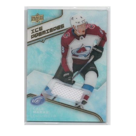 2019-20 Upper Deck Ice Ice Premieres Jerseys #IPJCM Cale Makar (400-20x6-AVALANCHE)