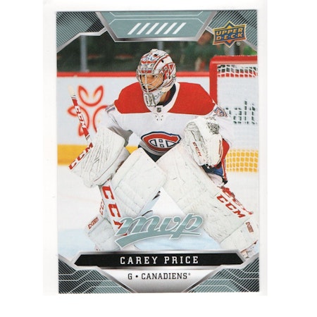 2019-20 Upper Deck MVP #213 Carey Price SP (15-X20-CANADIENS)