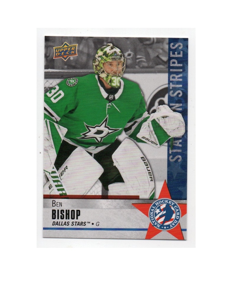 2019-20 Upper Deck National Hockey Card Day USA #NHCD8 Ben Bishop (10-X221-NHLSTARS)
