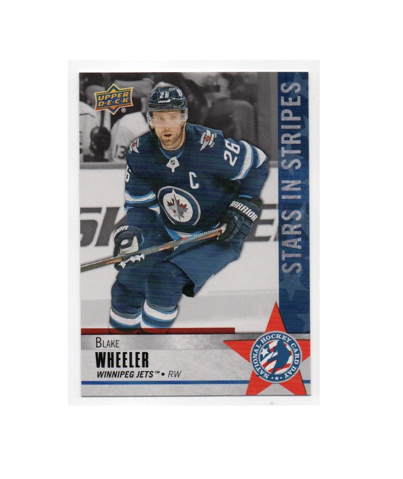 2019-20 Upper Deck National Hockey Card Day USA #NHCD10 Blake Wheeler (10-X221-NHLJETS)