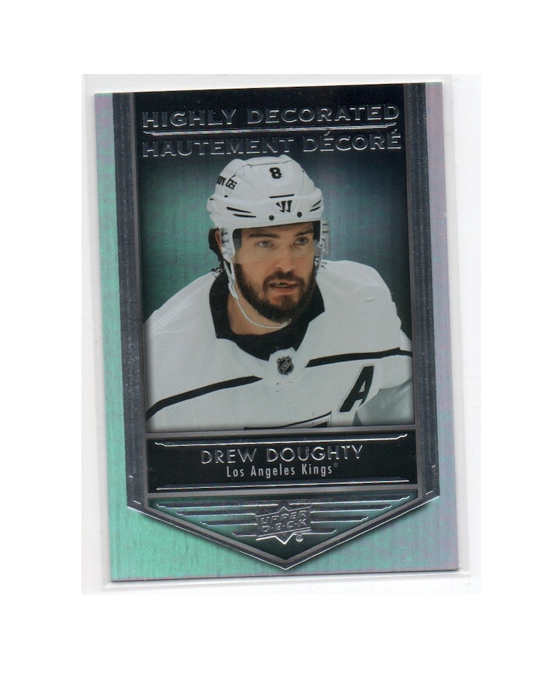 2019-20 Upper Deck Tim Hortons Highly Decorated #HD6 Drew Doughty (12-X50-NHLKINGS)