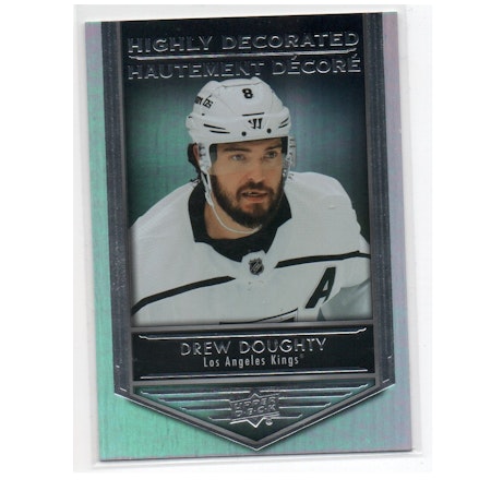 2019-20 Upper Deck Tim Hortons Highly Decorated #HD6 Drew Doughty (12-X50-NHLKINGS)