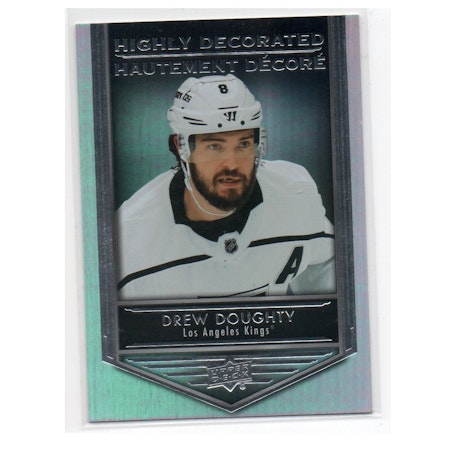 2019-20 Upper Deck Tim Hortons Highly Decorated #HD6 Drew Doughty (12-X51-NHLKINGS)