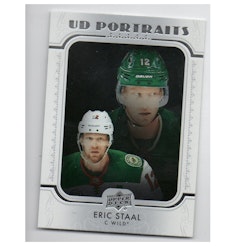 2019-20 Upper Deck UD Portraits #P18 Eric Staal (10-X101-NHLWILD)