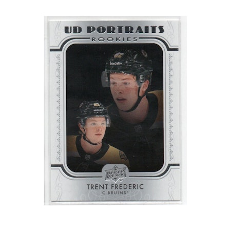 2019-20 Upper Deck UD Portraits #P70 Trent Frederic (10-X34-BRUINS)