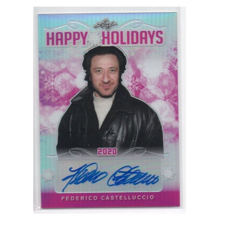 2020 Leaf Holiday Ice Pink #HHFC1 Federico Castelluccio (100-X153-OTHERS)