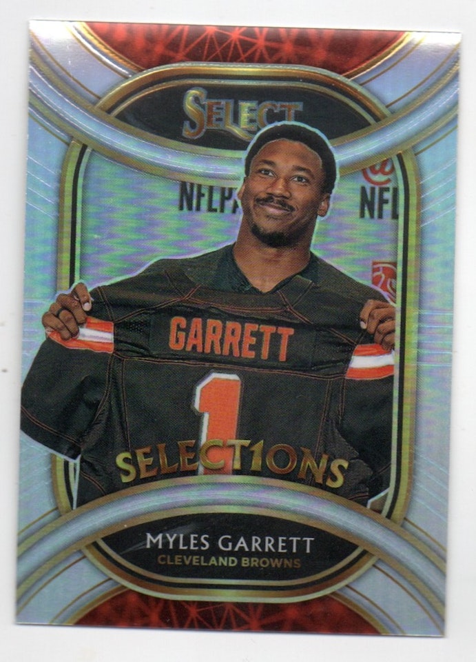 2020 Select Select1ons Prizm #4 Myles Garrett (15-X301-NFLBROWNS)