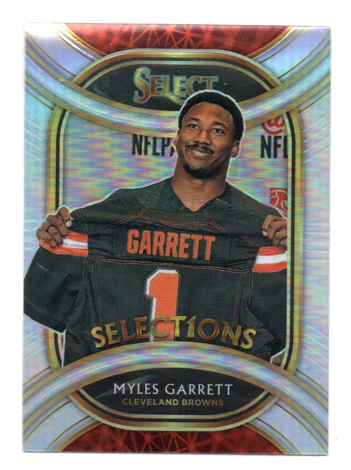 2020 Select Select1ons Prizm #4 Myles Garrett (20-X300-NFLBROWNS)